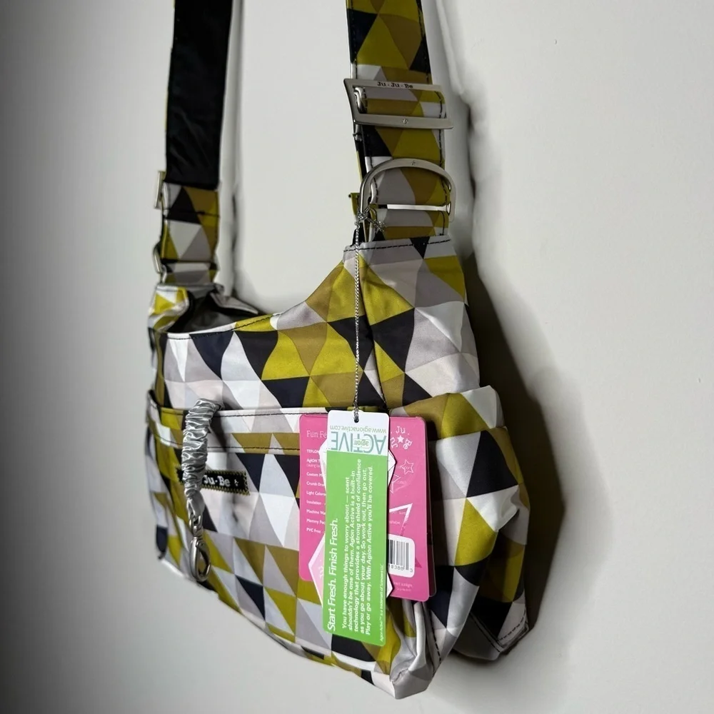 Ju-Ju-Be Triangular Patterned Baby Bag